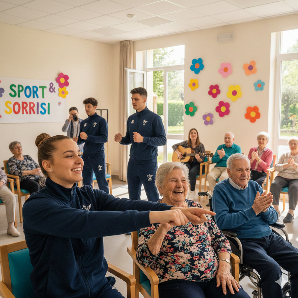 Lo Sport come Abbraccio: il nostro sorriso per i Nonni